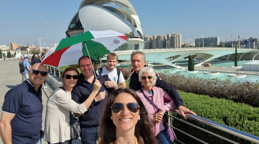 tour della città delle arti e delle scienze - gruppo2